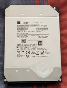HGST HUH721010ALE600 10TB Ultrastar HE SATA-3 6Gbps 7.2K Desktop Drive - Afbeelding 1 van 2