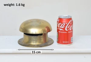brass bronze boat air vent old boat mushroom funnel vintage boat - FREE POSTAGE - Picture 1 of 5