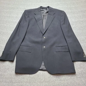Polo Ralph Lauren Blazer Herren 40R Schwarz Schurwolle Made in Italy Sport Mantel - Bild 1 von 9
