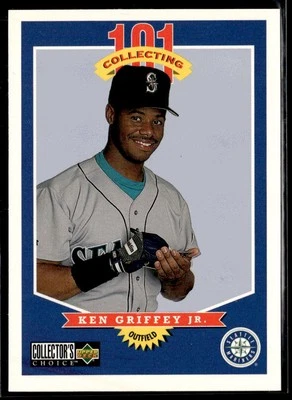 1997 Collector's Choice #244 Ken Griffey Jr. - Image 1 of 2