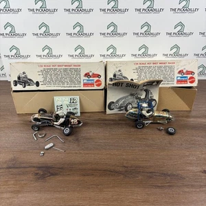 Monogramma Hot Shot Midget Racer scala 1/24 kit slot car modello 6730 lotto vintage - Foto 1 di 13