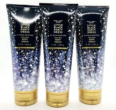VESTIDO DE FIESTA 3/BATH & BODY WORKS LITTLE NEGRO 24 HORAS HIDRATANTE CREMA CORPORAL 8 FL OZ Foto 1 de 3