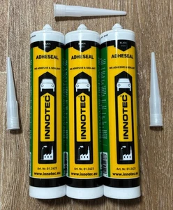 Innotec Adheseal schwarz Klebe- u. Dichtmasse Folienkleber Kleber 290 ml - Bild 1 von 2