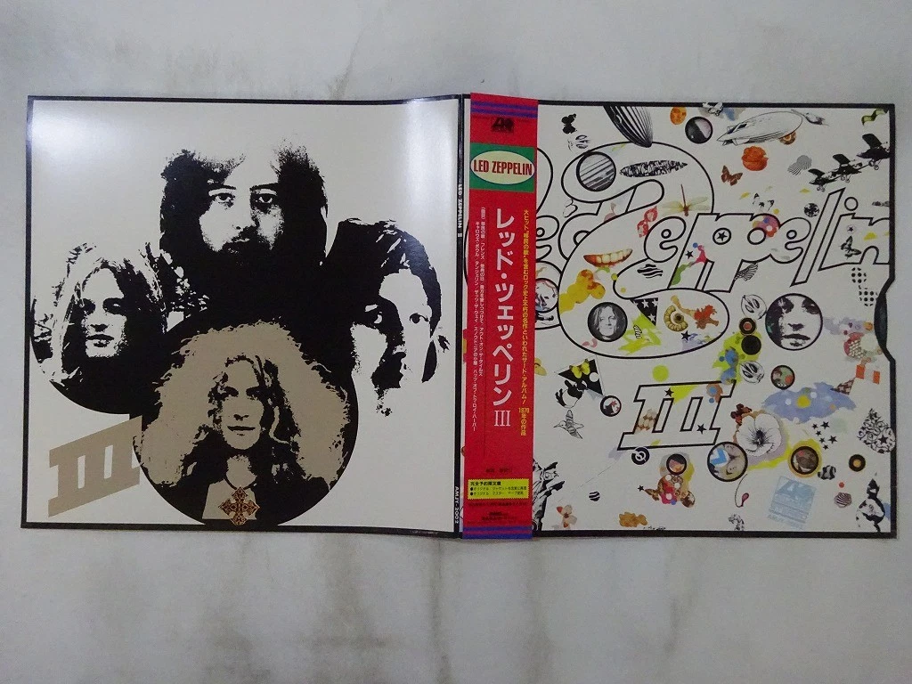 帯付きLP　Led Zeppelin III 　P10106A エ LED ZEPPELIN 