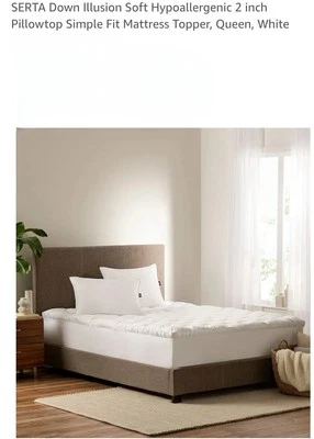 Serta Down Mattress Topper - Image 1 of 3