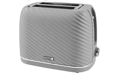 Scoville Grey Toaster with Wavy striped, X2 sliced ￼Toaster - Image 1 of 4