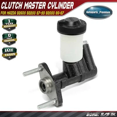 Clutch Master Cylinder with Reservoir for Mazda B2600 B2200 87-93 B2000 86-87 - Image 1 of 4