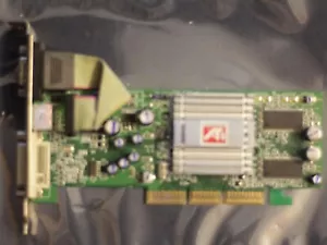 ATI Radeon 9200 SE 128 MB Graphics video Card DVI VGA TV Out s-video Sapphire - Picture 1 of 5