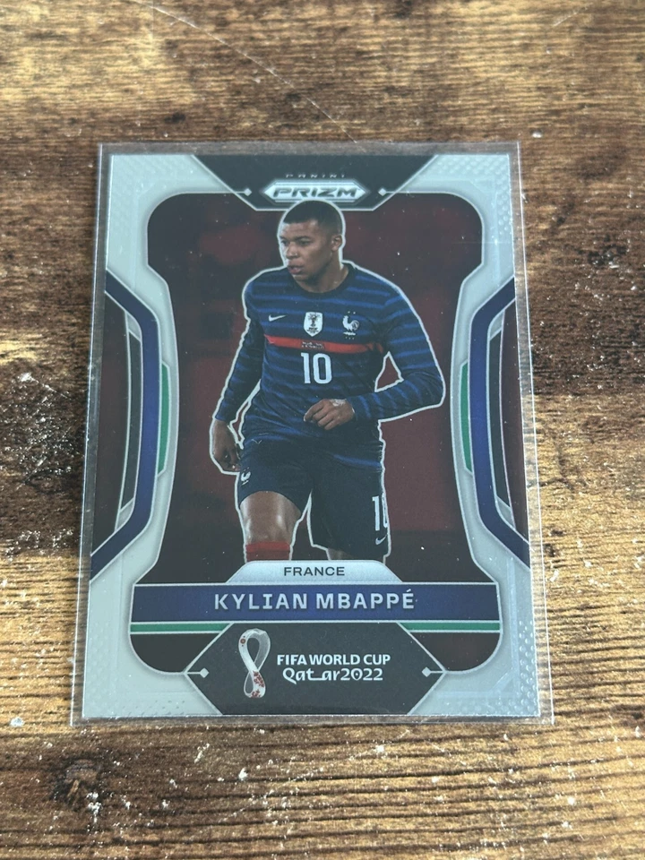 2022 Panini Prizm FIFA World Cup Qatar Kylian Mbappe France Base #101 - Image 1 of 1