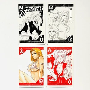 Rangiku Matsumoto 4 types BLEACH Playing Card Jump Festa 2007 Exclusive Used - Picture 1 of 9