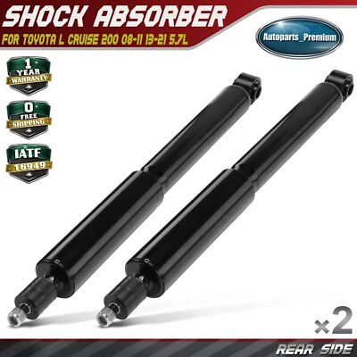 2x Rear Left & Right Shocks Absorber for Toyota Land Cruise 200 08-11 13-21 5.7L - Image 1 of 4