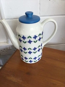 Midwinter Roselle Vintage 1960 / 1970's Flower Pattern Coffee Pot - Picture 1 of 3