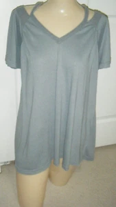 KNOX ROSE SOFT GRAY/ GREEN TOP SIZE XL - Picture 1 of 5