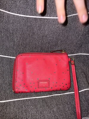 Браслет Fossil Red Dots с золотой фурнитурой - Изображение 1 из 4