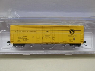 WHEELS OF TIME # 61046 ~ GN - WESTERN FRUIT REEFER CAR # 64560~ N SCALE - Image 1 of 4