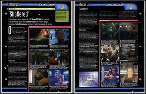 Shattered - Voyager - Star Trek Fact File Page - Picture 1 of 1
