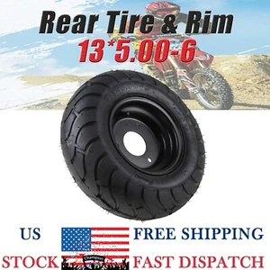 13x5.00-6 Go-Kart 6'' Wheel Rim Tire Combo for ATV QUAD BUGGY Mini Bike - Picture 1 of 9