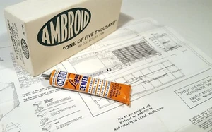 AMBROID HO SCALE SPEEDY POULTRY & REEFER COMBINATION CAR WOOD MODEL KIT VINTAGE - Picture 1 of 4