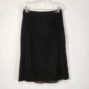 Gonna vintage GIORGIO ARMANI hipster grunge VELLUTO MARRONE Italia taglia 46 US 6/8. - Foto 1 di 23