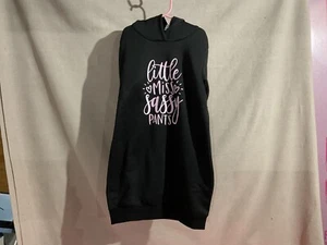 PATPAT LITTLE MISS FRECHE HOSE 9-10Y HOODIE SWEATSHIRT - Bild 1 von 4