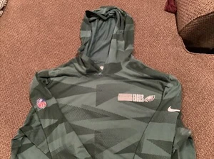 Philadelphia Eagles Nike On Field Tee Shirt Hoodie Mens XL Excellent Condition - Picture 1 of 6