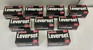 Lot of 9 Kwikset Dummy Leverset 488LL Lido Polished Brass Left Hand Door Handle - Picture 1 of 8