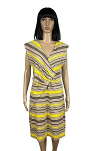 Marc by Marc Jacobs Christina Striped Sheath Dress Size M - Picture 1 of 19