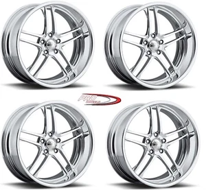 18 CUSTOM FORGED PRO BILLET WHEELS RIMS INTRO FOOSE STAGGERED FORGED AMERICAN - Picture 1 of 4