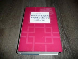 Delaware-English English-Delaware Dictionary Native American Indian Language - Picture 1 of 5