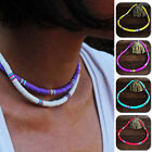 Colourful Necklace Bead Chain Polymer Clay Soft Pottery Choker Summer Jewelry