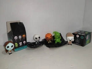 Funko Mystery Minis PUMPKIN KING Walgreens PESADILLA Jack NAVIDAD Oogie Sally - Imagen 1 de 6
