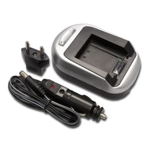 Battery Charger for Casio NP-100 NP100 Exilim Pro EX-F1 Wall + Car Adapter - Picture 1 of 1
