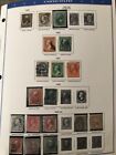 U.S. POSTAGE STAMPS 1882-1893 ON LIBERTY STAMP ALBUM PAGES COLLECTION CV $$$