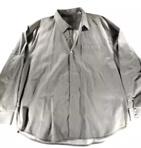 Camicia da uomo Tommy Bahama cachi marrone seta manica lunga abbottonata taglia XX large - Foto 1 di 9