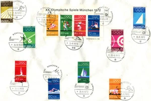 Dic. Sonderstempel Olympiade 1972 ( 45771 ) - Picture 1 of 1