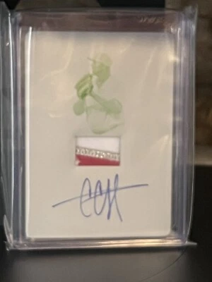 Автомобильная нашивка Cc sabathia 1/1 печатная пластина ценный материал теперь В ЗАЛЕ СЛАВЫ - Изображение 1 из 2