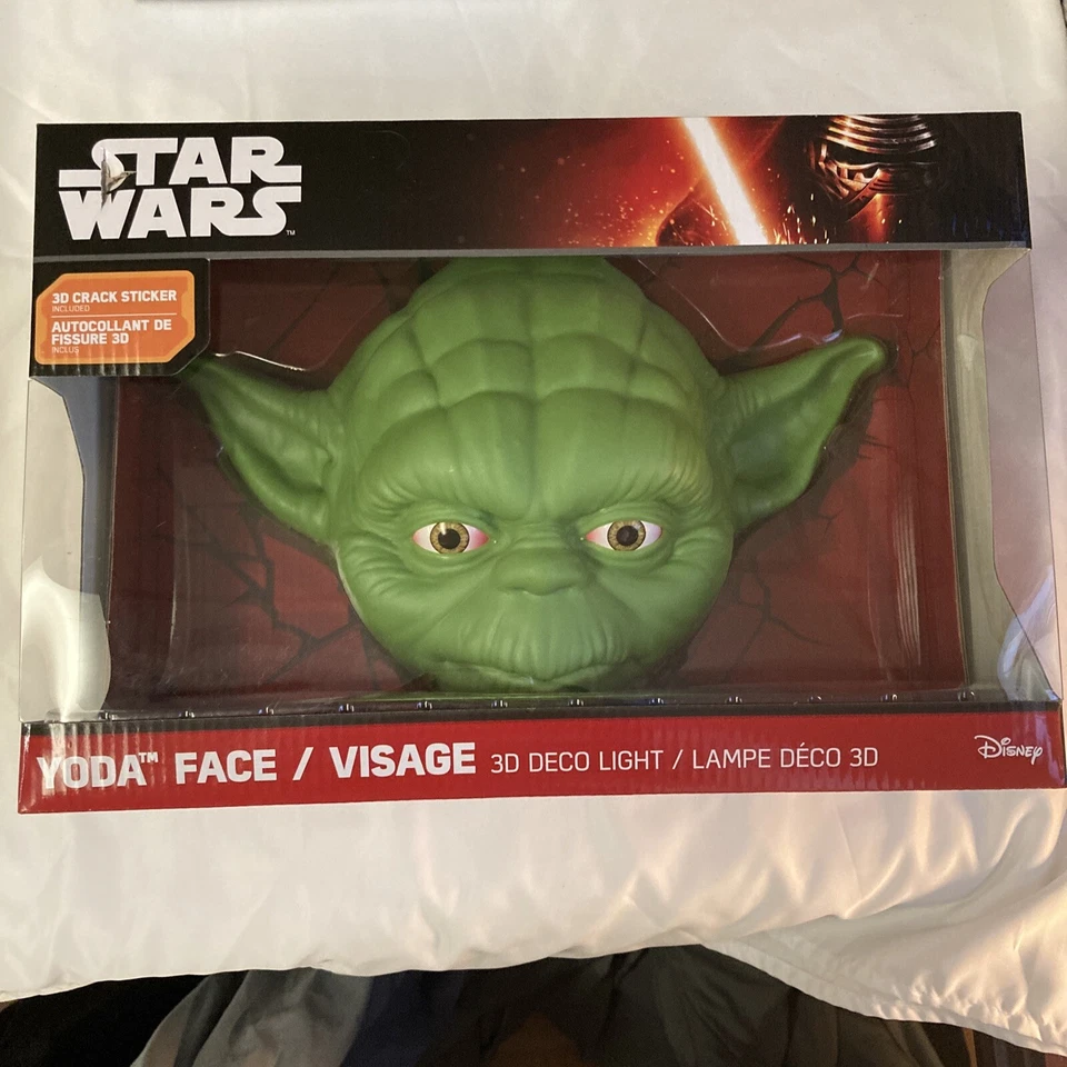 Disney Star Wars Yoda 3d Deco Light -