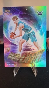 2025-26 Liam McKneeley No Limit Gold Rainbow /50 - Bild 1 von 10