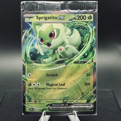 Pokemon Pokemon Sprigatito ex SV: Scarlet & Violet Promo Cards #087 Promo tcg - Image 1 of 2