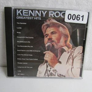 Kenny Rogers CD Greatest Hits Country Music Album Classic Songs Best Of 1980 - Foto 1 di 2