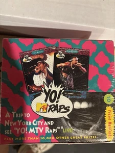 1991 YO! MTV Raps ProSet Musikkarten Box mit 36 werkseitig versiegelten Packungen - Bild 1 von 1