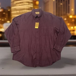 Roundtree Yorke Gold Label XL Bügelfrei Perfect Performance Lila Schwarz Punkte Neu - Bild 1 von 9