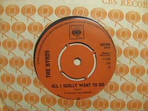 The Byrds – All I Really Want To Do 1965 7” CBS 201796 - Imagen 1 de 1