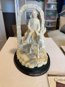 Master Peace 17640 Triumphal Entry #2417/10000 by Brian Jekel figurine COA box - Picture 1 of 14