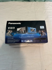 Panasonic Viera TY-CC10W Kommunikationskamera Skype HD 720p Weitwinkel 4 Mikrofone Neu - Bild 1 von 2