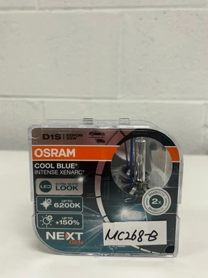 USED 2x D1S Osram 66140CBN 6200K Cool Blue Intense Next Gen HID Xenon Bulbs 35W - Image 1 of 4