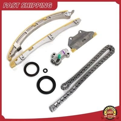 8PCS Timing Chain SET For 2008-2012 HONDA ACCORD 2009-2014 ACURA TSX 2.4 K24 - Изображение 1 из 4