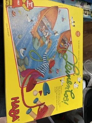 Leinen los! - HABA 1997 - für 2-4 Spieler ab 6 Jahren - Kinderspiel des Jahres ! - Bild 1 von 3