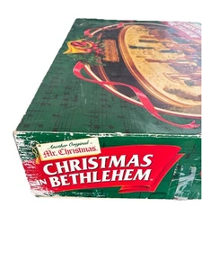 1997 Mr. Christmas/Christmas in Bethlehem 32 Teile/20 Lieder Animierte Krippe - Bild 1 von 16