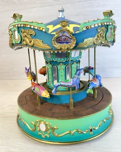 Disney King Triton Carousel Of The Sea Little Mermaid Moving Music Box - Picture 1 of 24